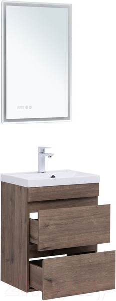 Изображение товара Тумба под умывальник Aquanet Нота New 50 / 334190 (дуб веллингтон табак)