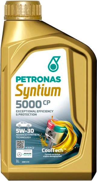 Изображение товара Моторное масло Petronas Syntium 5000 CP 5W30 ACEA C2 PSA B71 2290 / 70830E18EU (1л)