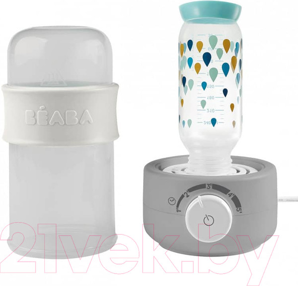 Изображение товара Стерилизатор-подогреватель для бутылочек Beaba Baby Milk Second Grey 911620