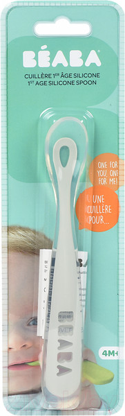Изображение товара Ложка для кормления Beaba Cuillere Silic 1 Age L Mist 913463
