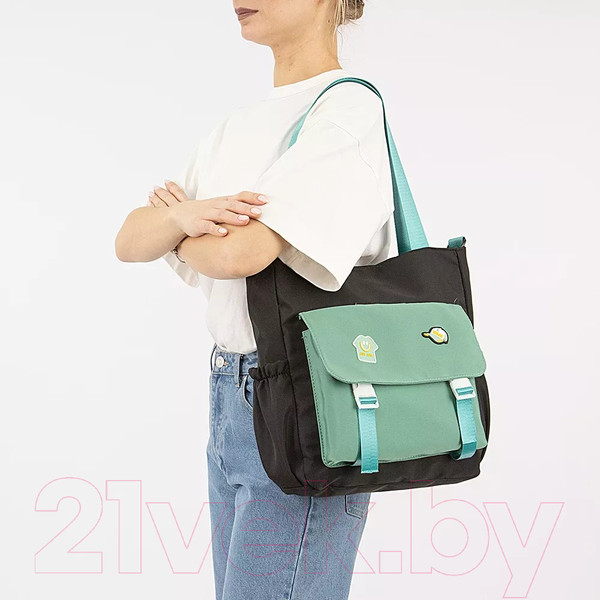 Изображение товара Сумка-шоппер Passo Avanti 168-0627-BGN (черный)