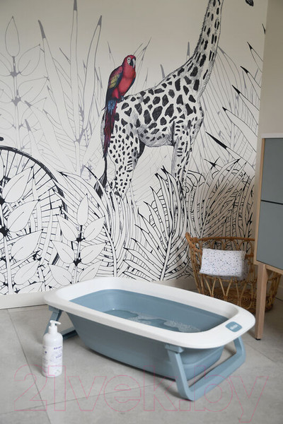 Изображение товара Ванночка детская Beaba Eazy Pop Camele'o Baltic Blue 920403