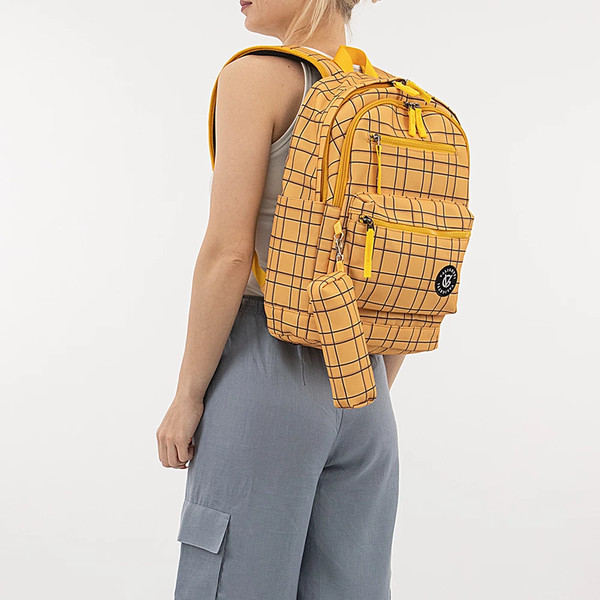 Изображение товара Школьный рюкзак Valigetti С пеналом / 308-1993-YLW (желтый)