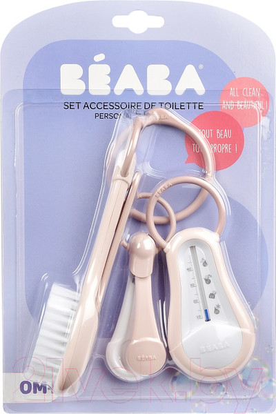 Изображение товара Набор для ухода за новорожденным Beaba Set Accessoire Toil Old Pink 920370