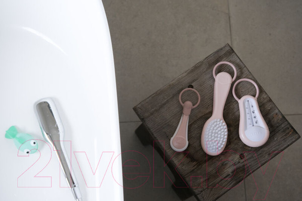 Изображение товара Набор для ухода за новорожденным Beaba Set Accessoire Toil Old Pink 920370