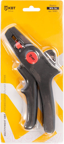 Изображение товара Инструмент для зачистки кабеля КВТ WS-16 / 90987