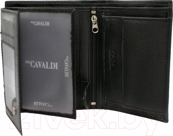 Изображение товара Портмоне Cedar 4U Cavaldi / N4-GPDM (черный)