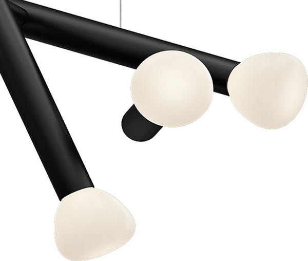 Изображение товара Потолочный светильник Kinklight Риволи 07722-60.19 (черный)