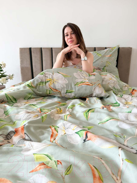 Изображение товара Пододеяльник Samsara Home Магнолия 2сп Сат175ПоЦ-5