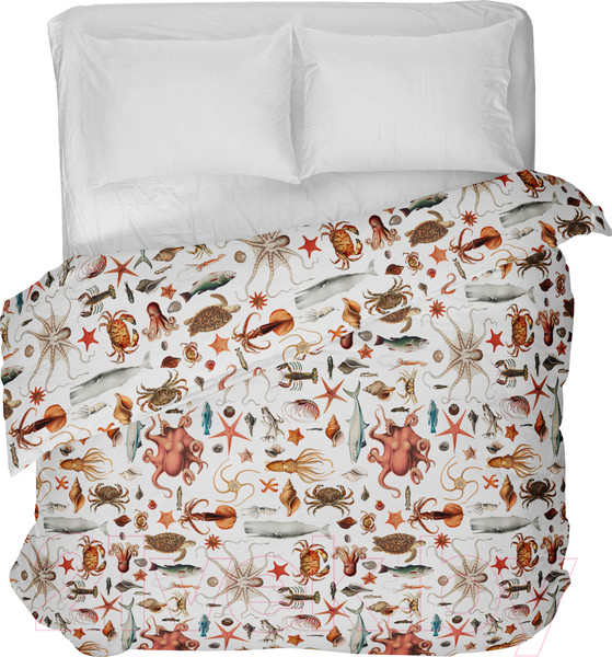 Изображение товара Пододеяльник Samsara Home Морской 1.5сп Сат153ПоЦ-6