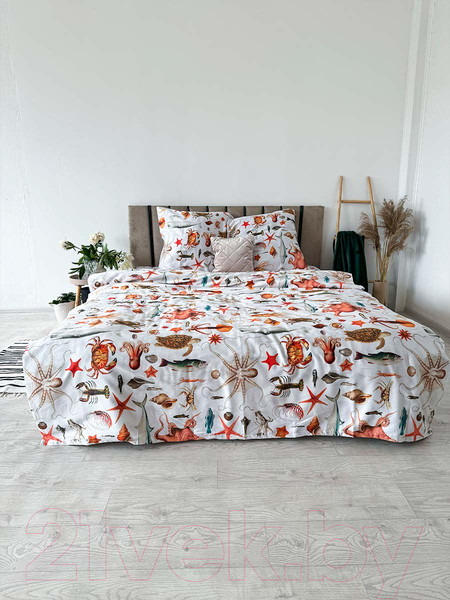 Изображение товара Пододеяльник Samsara Home Морской Евро-стандарт Сат220ПоЦ-6