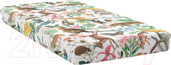 Изображение товара Простыня Samsara Home В мире животных Евро-стандарт Сат240ПрЦ-4