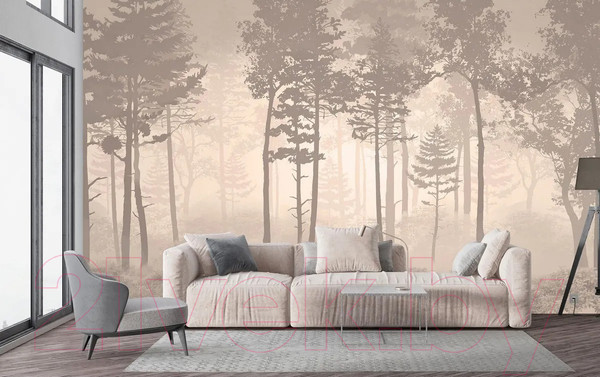 Изображение товара Фотообои листовые Citydecor Таинственный лес 10 (200x260см)