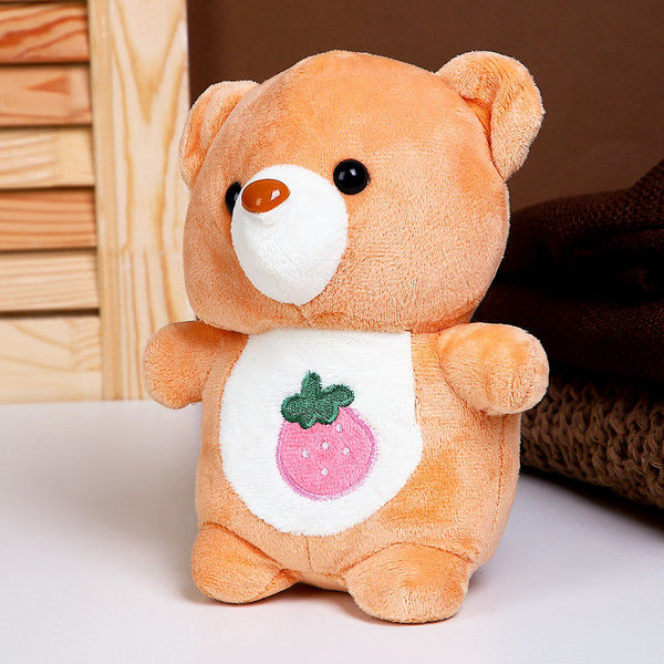 Изображение товара Мягкая игрушка Sima-Land Мишка с ягодкой / 9672842
