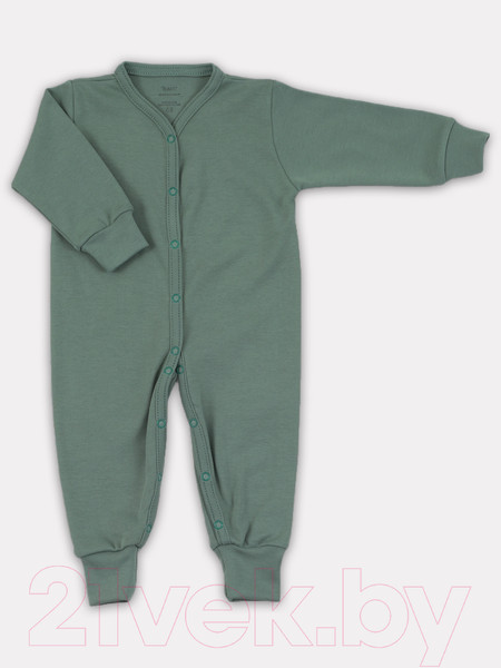 Изображение товара Набор комбинезонов для малышей Rant Mosaic на молнии / 1875/2 (р.80, зеленый)