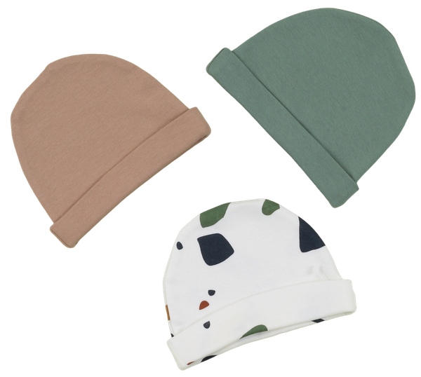 Изображение товара Набор шапочек для малышей Rant Mosaic с отворотом / 8375 (р.56)