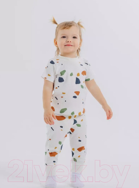 Изображение товара Набор штанов для малышей Rant Mosaic / 3275/2 (р.74, зеленый)