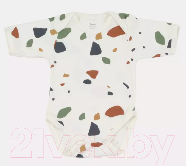 Изображение товара Набор боди для малышей Rant Mosaic / 6275/2 (р.56, зеленый)