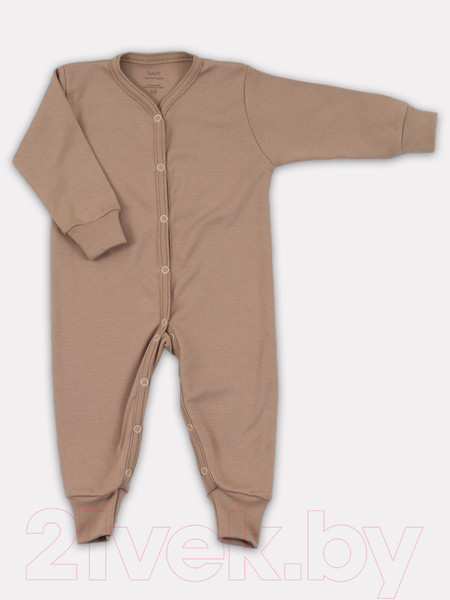 Изображение товара Набор комбинезонов для малышей Rant Mosaic на молнии / 1875/1 (р.80, бежевый)