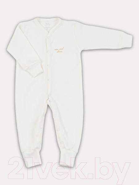 Изображение товара Набор комбинезонов для малышей Rant Mosaic на молнии / 1875/1 (р.80, бежевый)