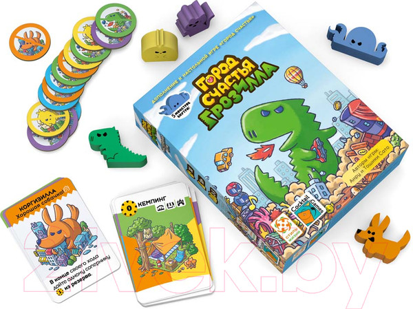 Изображение товара Дополнение к настольной игре Стиль Жизни Город счастья. Грозилла / УТ100030896