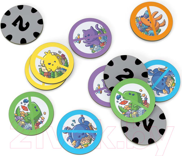 Изображение товара Дополнение к настольной игре Стиль Жизни Город счастья. Грозилла / УТ100030896