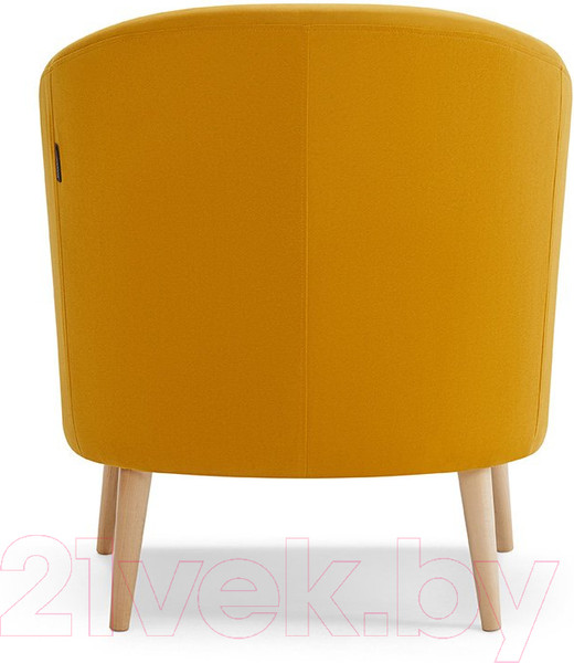 Изображение товара Кресло мягкое Mio Tesoro Джон 117 (желтый 1103)