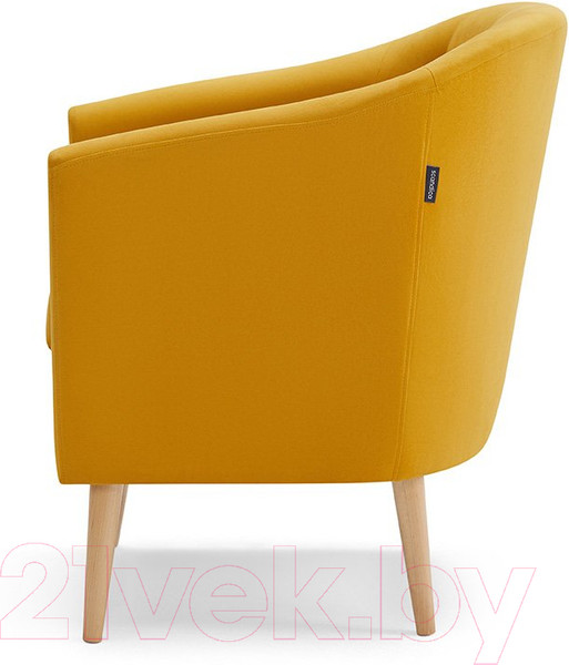 Изображение товара Кресло мягкое Mio Tesoro Джон 117 (желтый 1103)