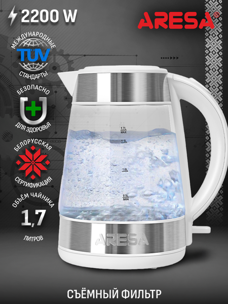 Изображение товара Электрочайник Aresa AR-3477