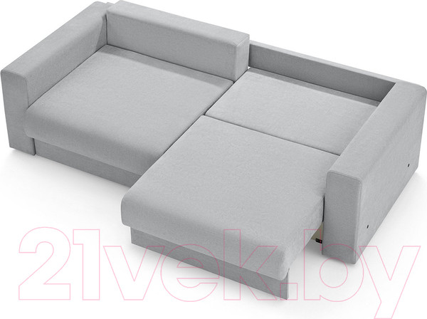 Изображение товара Диван Mio Tesoro Модена 331.01 (светло-серый 1064)