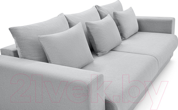 Изображение товара Диван Mio Tesoro Модена 331.01 (светло-серый 1064)