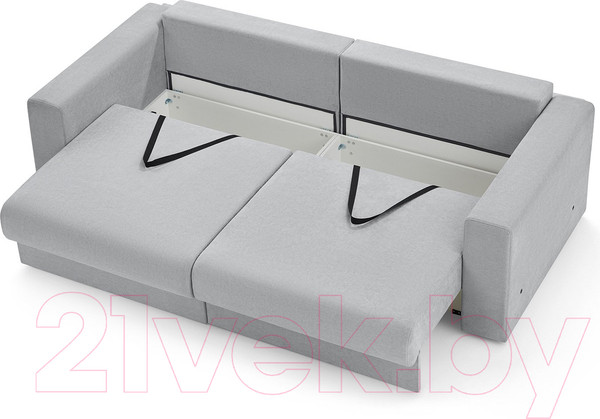 Изображение товара Диван Mio Tesoro Модена 331.01 (светло-серый 1064)