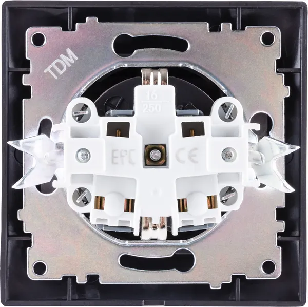 Изображение товара Розетка TDM Лама SQ1815-0514 (шоколад)