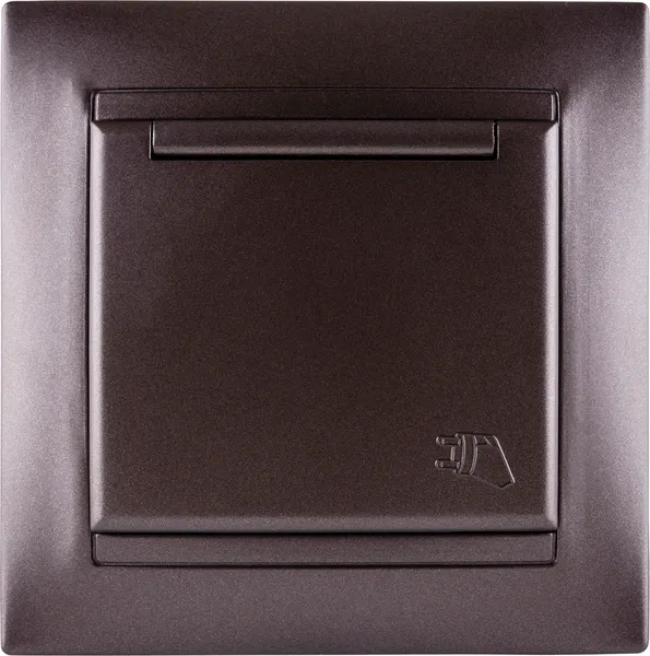 Изображение товара Розетка TDM Лама SQ1815-0514 (шоколад)