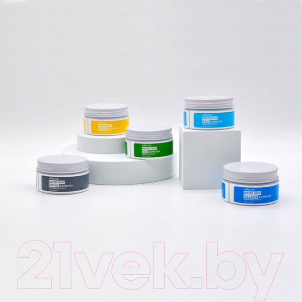 Изображение товара Маска для лица кремовая Lebelage Water Drop Cica Sleeping Pack С экстрактом центеллы (100мл)
