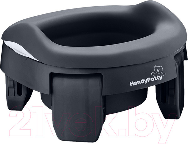 Изображение товара Дорожный горшок Roxy-Kids HandyPotty / HP-255DGG (графит)