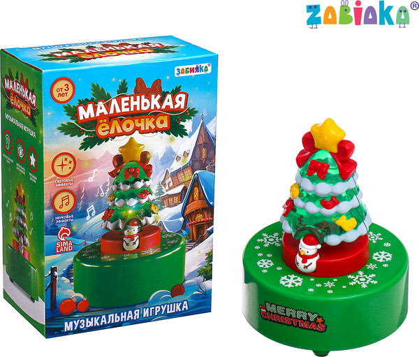 Изображение товара Развивающий игровой набор Zabiaka Маленькая елочка / 10303838