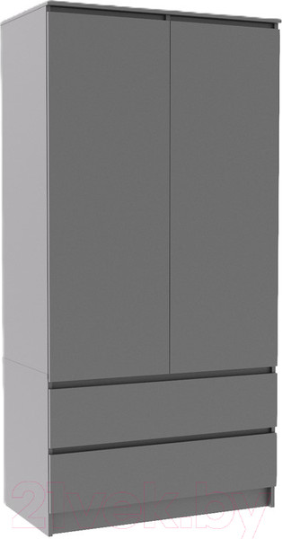 Изображение товара Шкаф ДСВ Мори МШ 900.2 (графит)