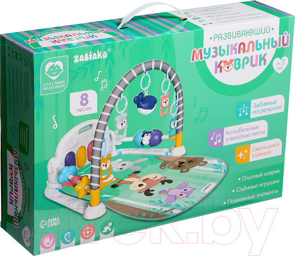 Изображение товара Развивающий коврик Zabiaka Музыкальный / 10071443