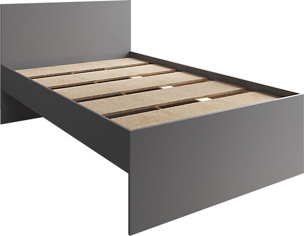 Изображение товара Полуторная кровать ДСВ Мори КРМЯ 1200.1/1 (графит)