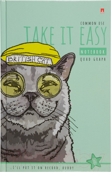 Изображение товара Записная книжка Альт Easy Life. Коты / 3-160-074/29 (160л)