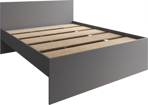 Изображение товара Двуспальная кровать ДСВ Мори КРМЯ 1600.1/1 (графит)