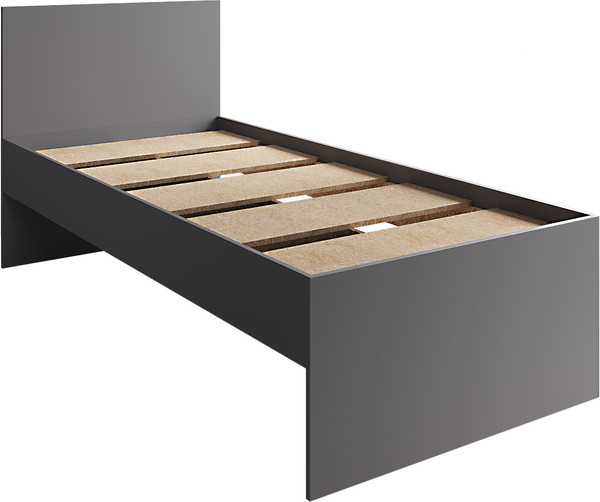 Изображение товара Односпальная кровать ДСВ Мори КРМЯ 900.1/1 (графит)