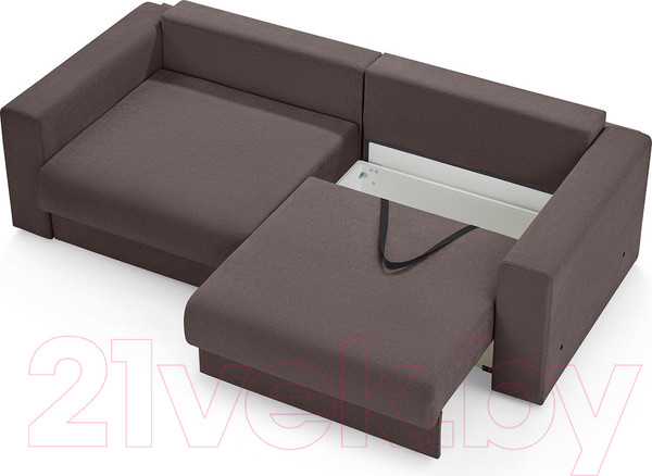 Изображение товара Диван Mio Tesoro Модена 331.01 (коричневый 1482)