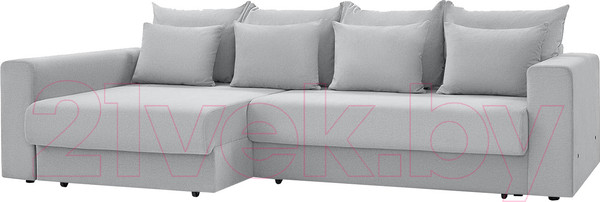 Изображение товара Диван угловой Mio Tesoro Модена 331.03 (светло-серый 1064)