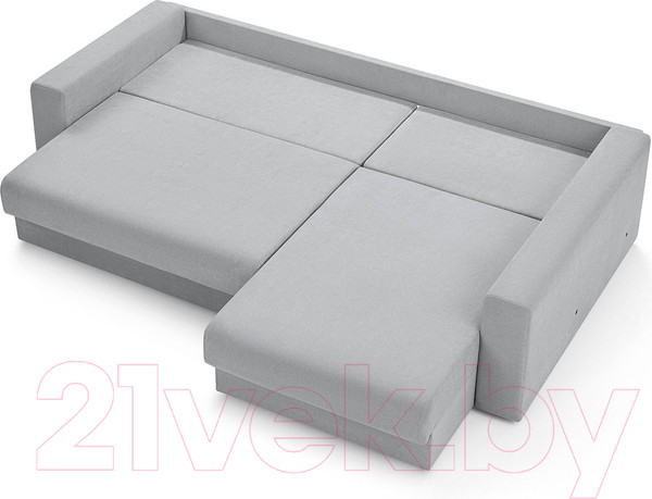 Изображение товара Диван угловой Mio Tesoro Модена 331.03 (светло-серый 1064)