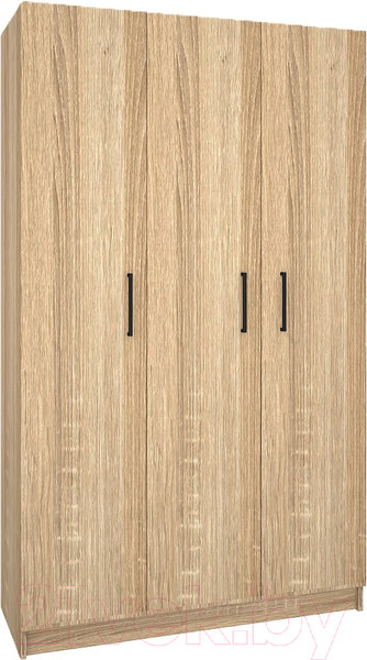 Изображение товара Шкаф МДК СК3 3-х створчатый 1980x1200x490 (дуб сонома)