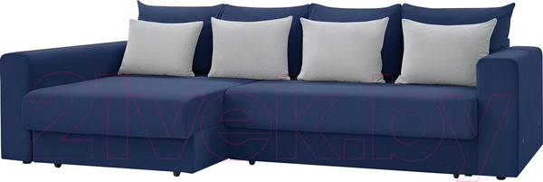 Изображение товара Диван угловой Mio Tesoro Модена 331.03 (синий 1476)