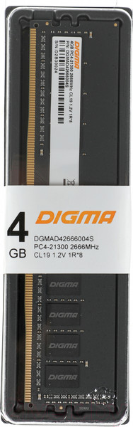 Изображение товара Оперативная память DDR4 Digma DGMAD42666004S