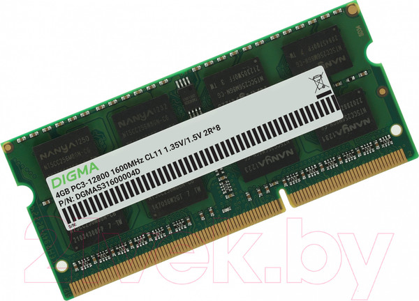 Изображение товара Оперативная память DDR3L Digma DGMAS31600004D